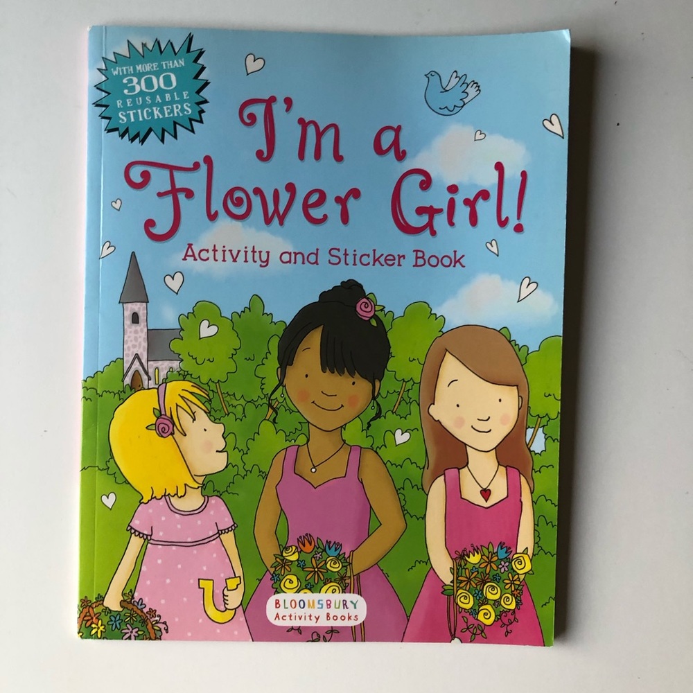 I am flower girl. Activity and Sticker book